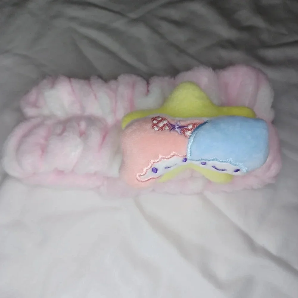 The Creme Shop X Sanrio Little Twin Stars 3D Teddy Spa Headband NWOT